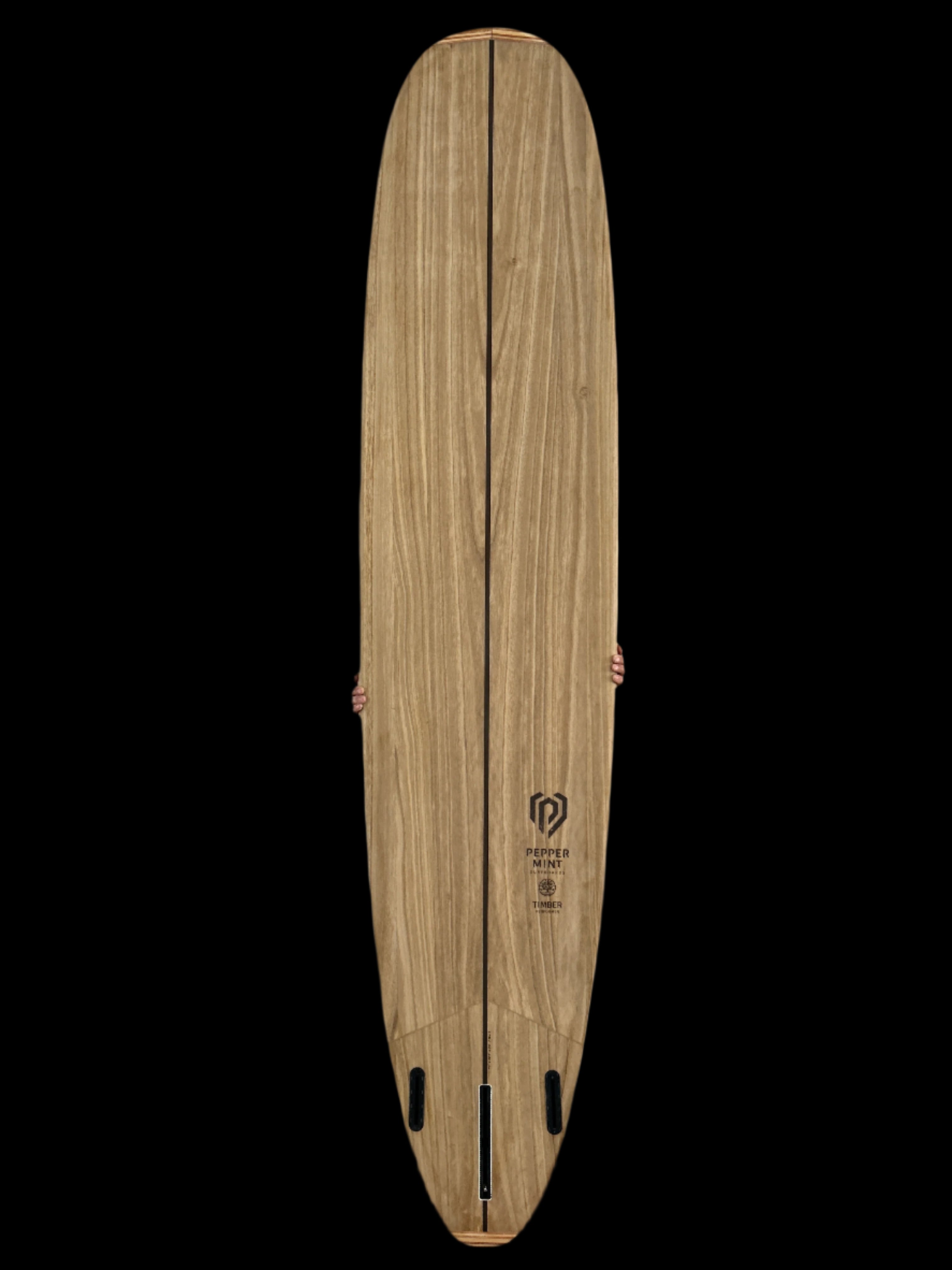 Planche de surf en bois shape de longboard