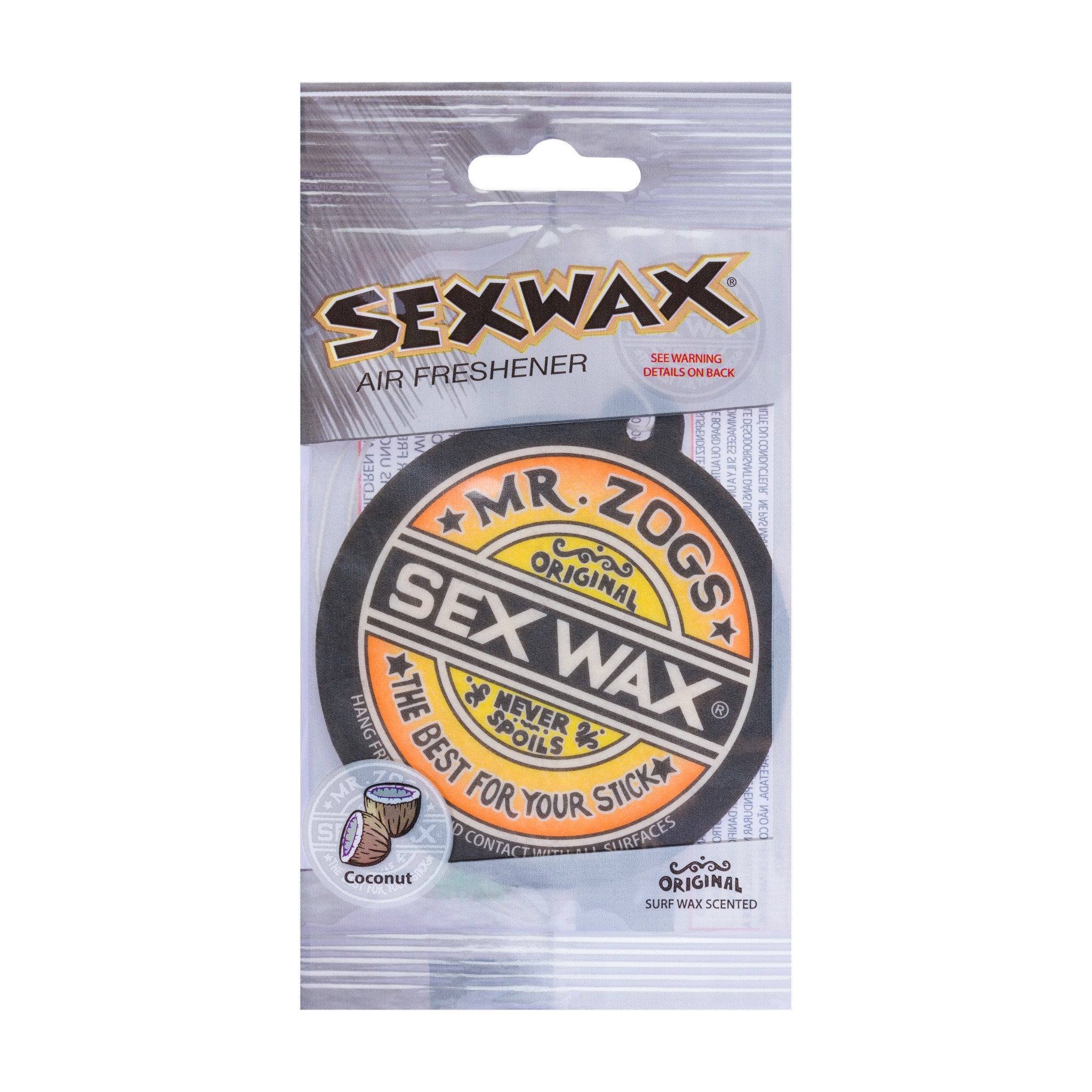 Sex Wax Désodorisant pour voiture Coco