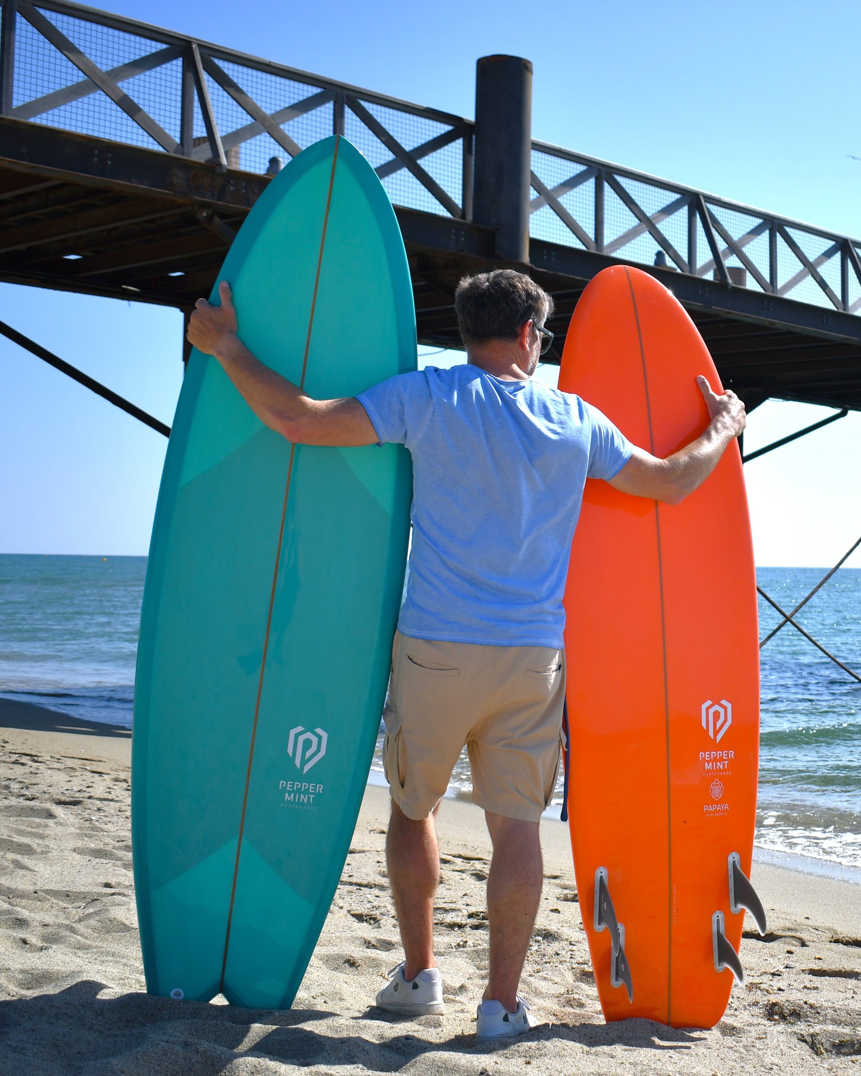 Mini Muffin 6'2" - Tinted Resin Surf