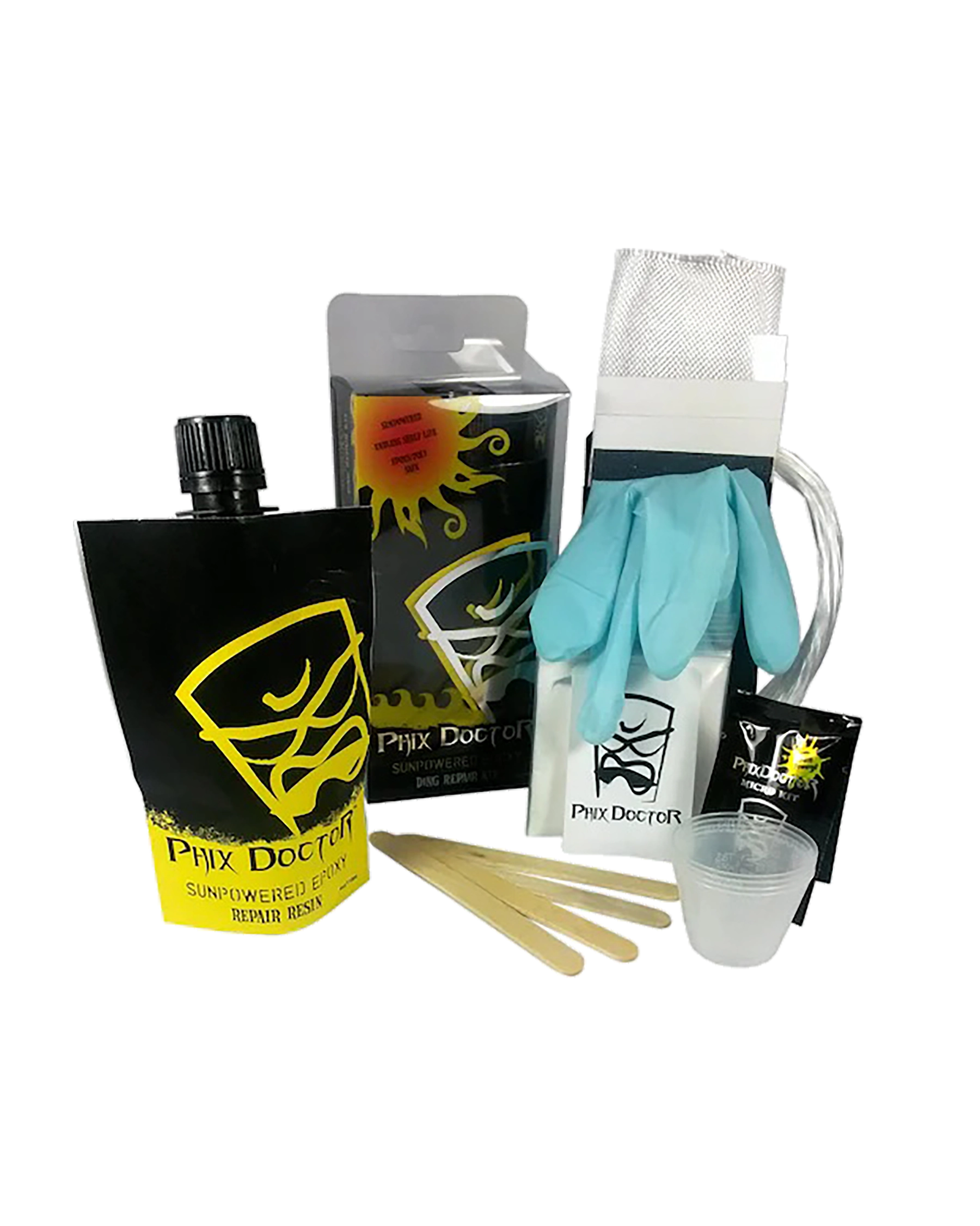 Kit de Réparation Surf Phix Doctor - UV Universel (Epoxy & Polyester) 4 oz