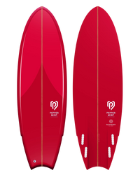 Half Moon 5'11 Raspberry