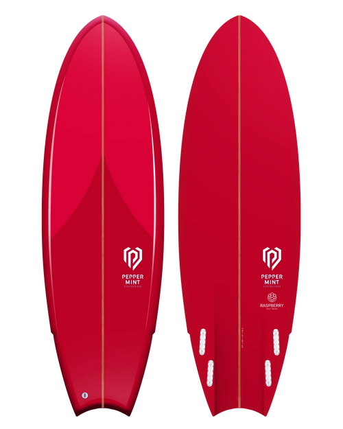 Half Moon 5'11 Raspberry