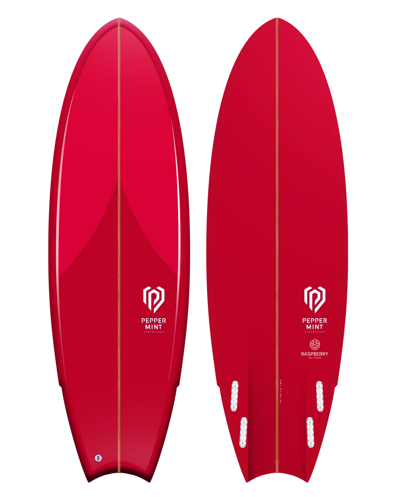 Half Moon 5'11 Raspberry