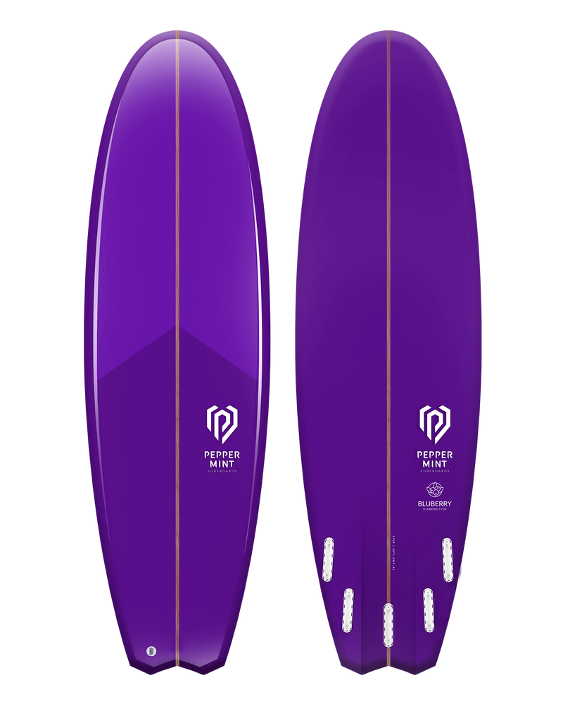 Diamond Fish 5'8 Bluberry