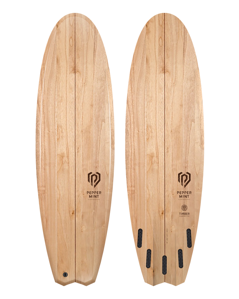 Diamond Fish 5'8" Wood