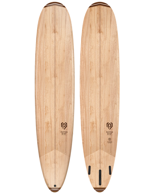 Planche de Surf Bois Naturel Peppermint Performer 9'1"