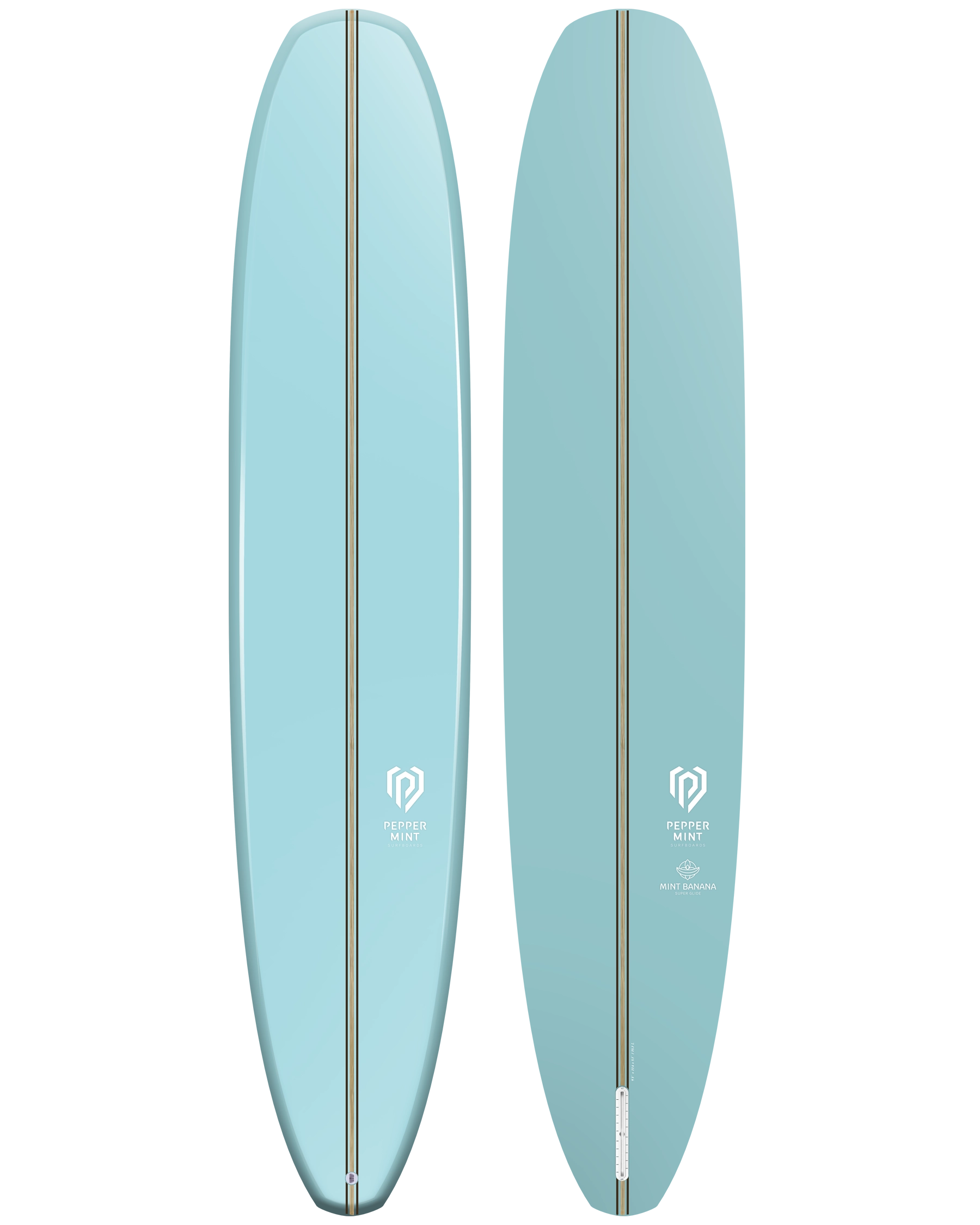 Planche de Surf Résine Teintée Peppermint Superglide 9'5"