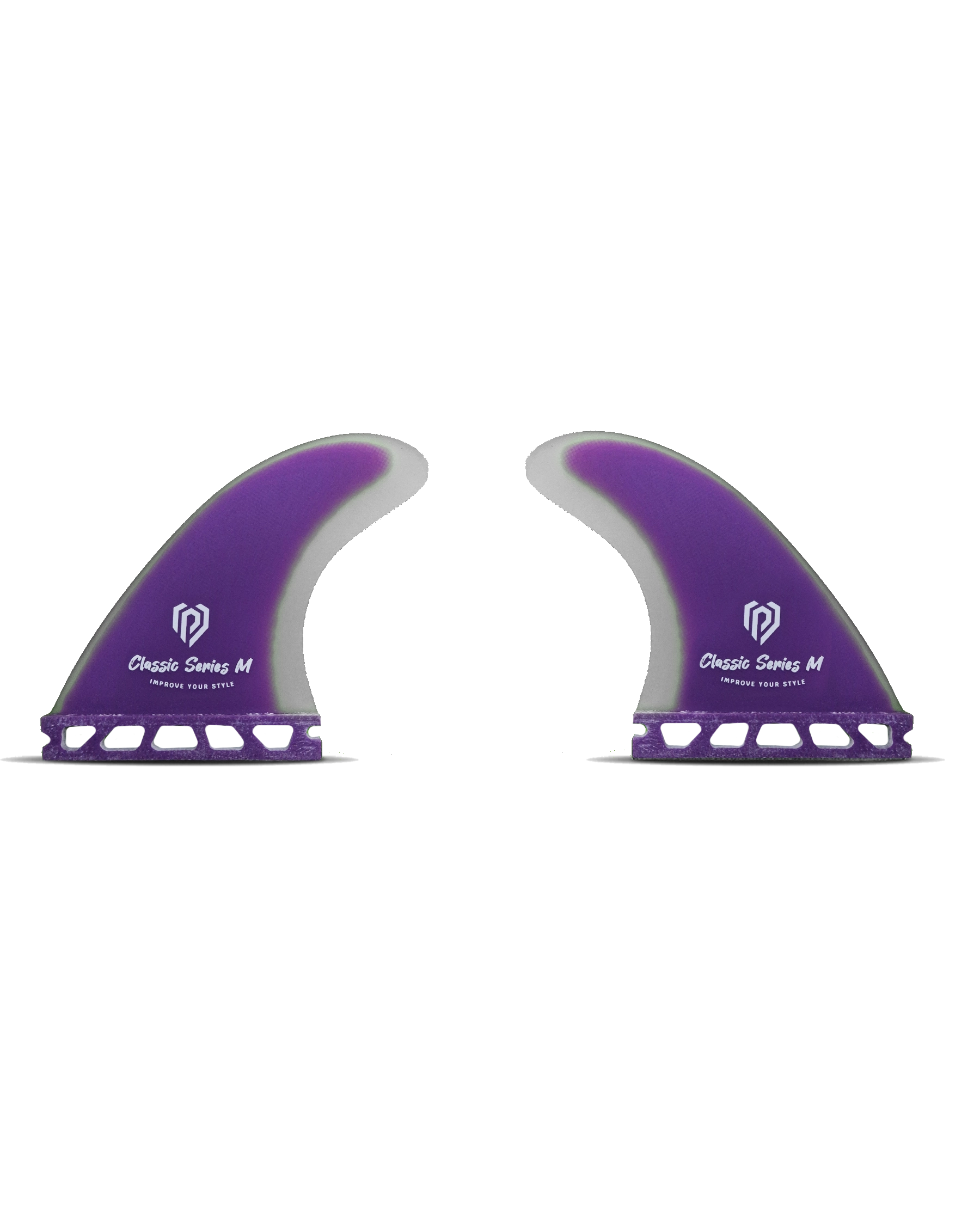 Aileron Surf - Lateraux Avant Purple M 4.72''