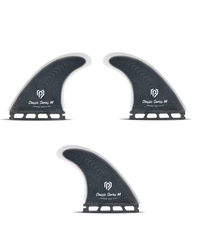 Fin Surboard - Thruster Set Black Pepper M 4.72''
