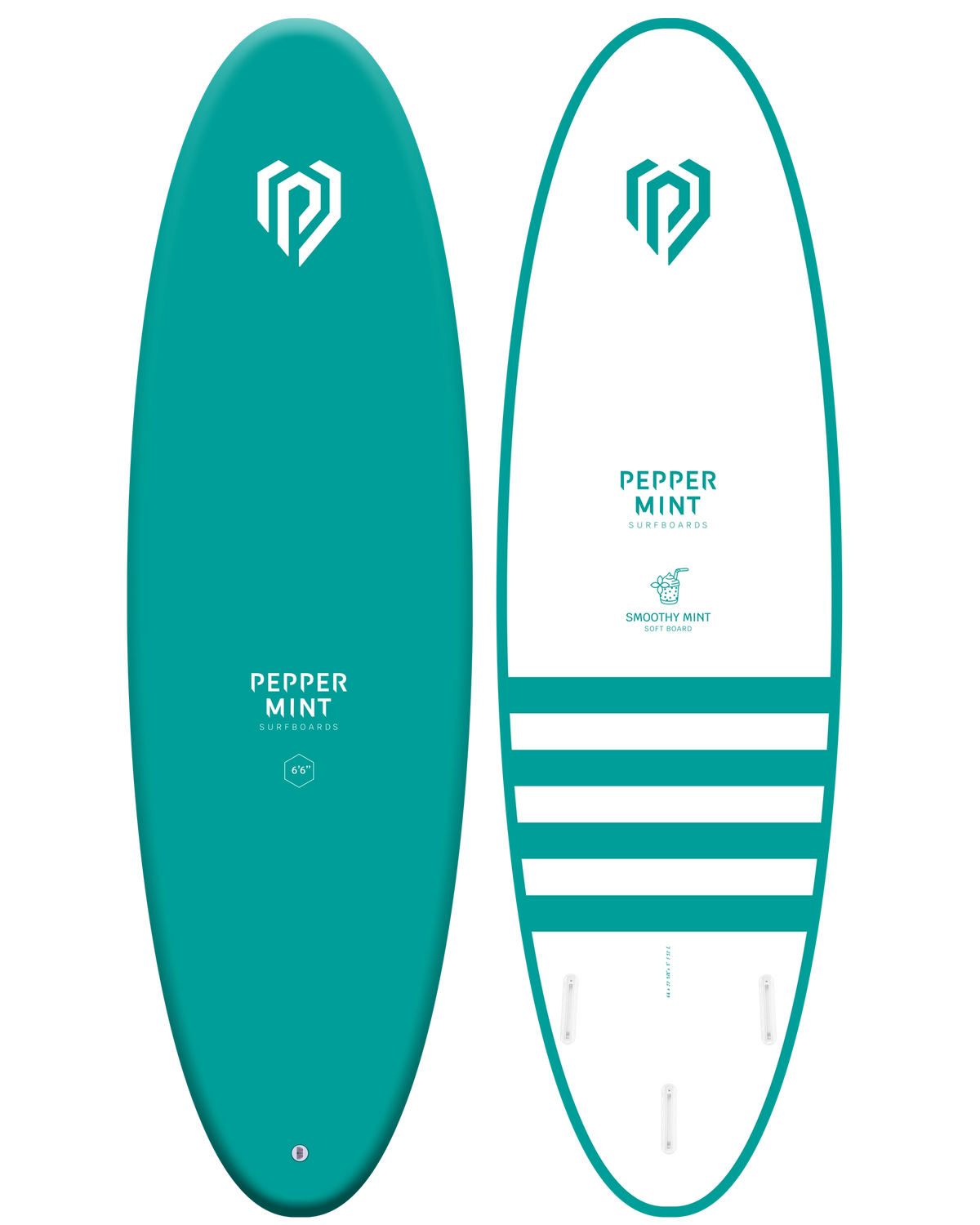 Smoothy Mint 6'6 Round — IXPE - Smoothy Mint 6 6 Soft Round