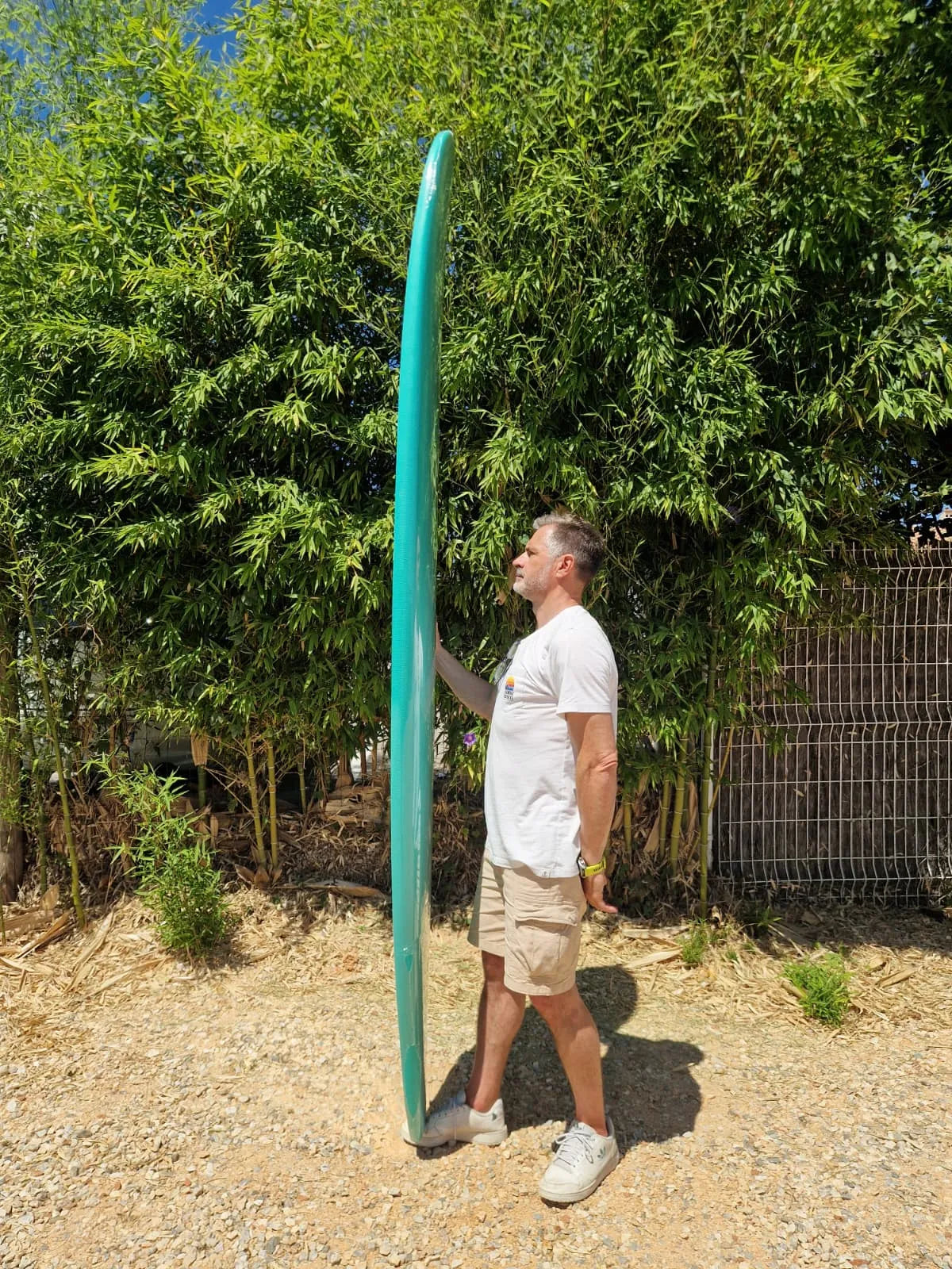 Smoothy Mint Longboard 9'1 — IXPE - Smoothy Mint 9'0 Cruiser gallery 3